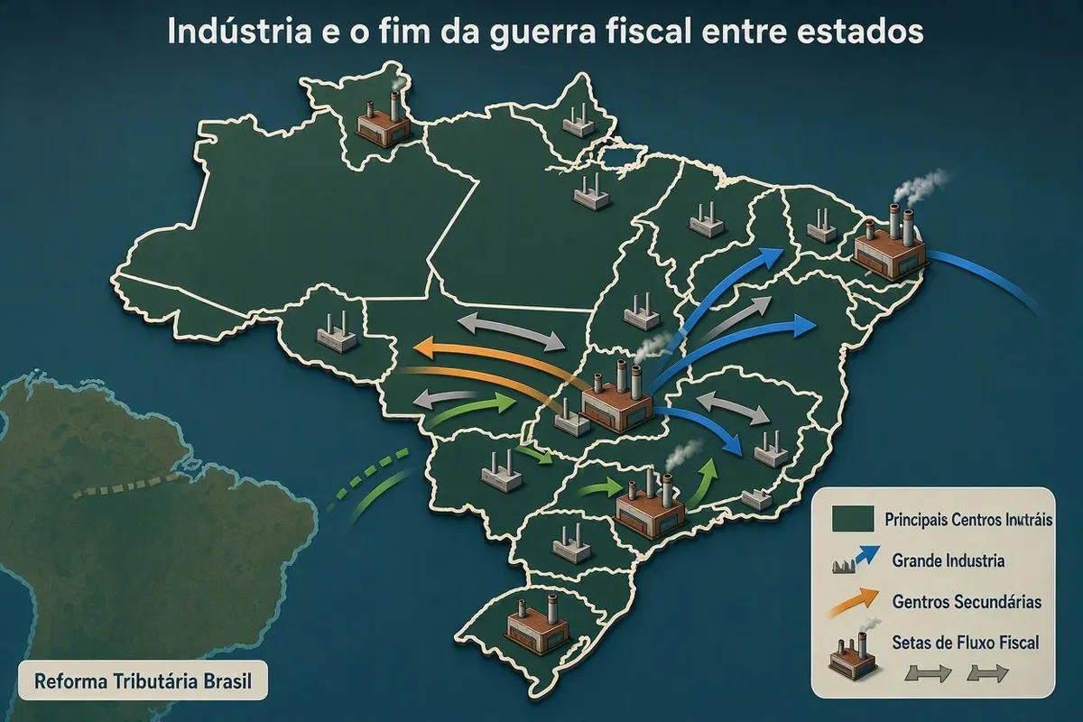 Fim da guerra fiscal entre estados para a indústria